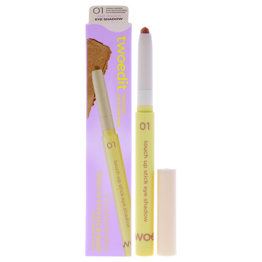 Two Edit Touch Up Stick Eye Shadow 01 Campagne Beige