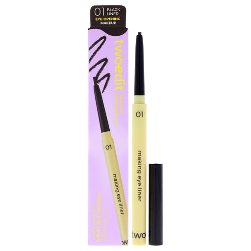 Two Edit Making Eye Liner 01 Icing Black