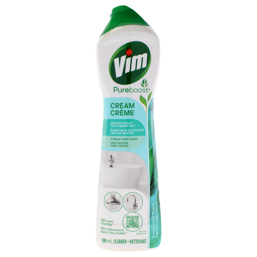 Vim Pureboost Cream Cleaner Eucalyptus