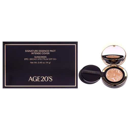 Age20s Signature Essence Pact Intense Cover SPF 50 Plus 27c Honey