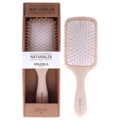 Janeke Naturalia Squared Brush Unisex Gift Set