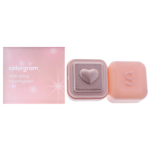 Colorgram Milk Bling Heartlighter 01 Peach Heart