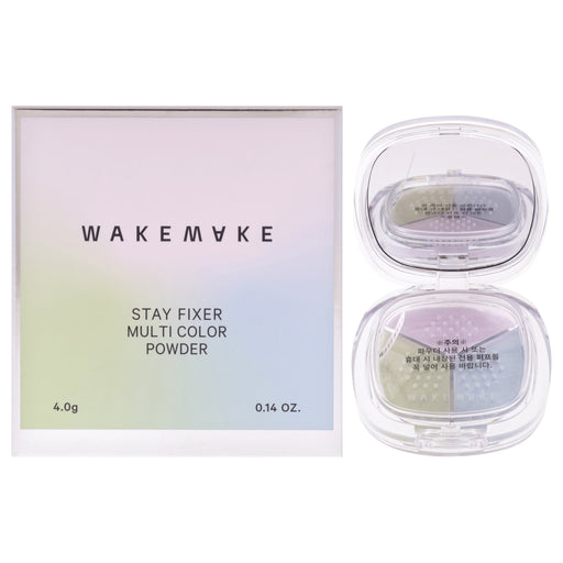 Wakemake Stay Fixer Multi Color Powder 01 Pale Clear