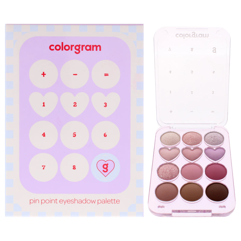 Colorgram Pin Point Eyeshadow Palette 03 Pink Plus Lavender