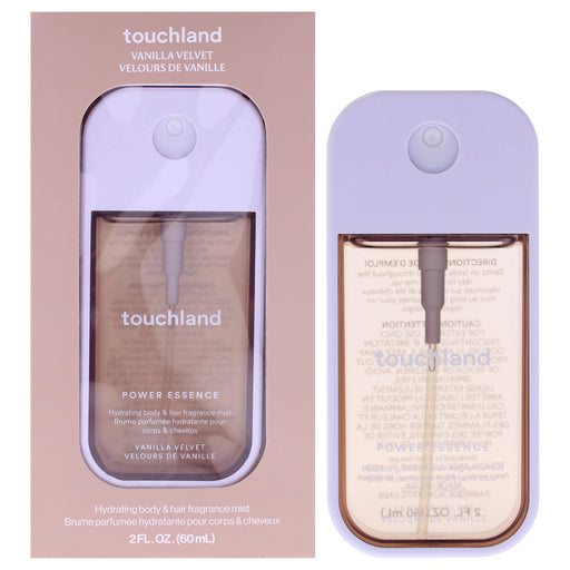 Touchland Power Essence Hydrating Body And Hair Fragrance Mist Vanil Unisex Fragrance Mist