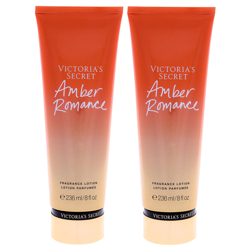 Victoria's Secret Amber Romance Fragrance Lotion Pack Of 2