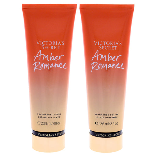Victoria's Secret Amber Romance Fragrance Lotion Pack Of 2