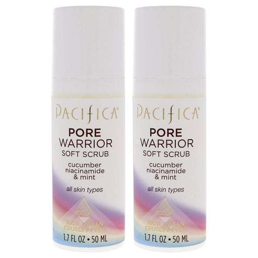Pacifica Pore Warrior Soft Scrub Pack Of 2
