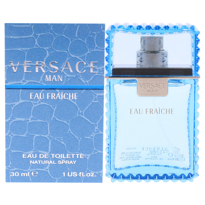 Versace Man Eau Fraiche Pack Of 2 Men's Eau De Toilette
