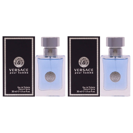 Versace Pour Homme Pack Of 2 Men's Eau De Toilette