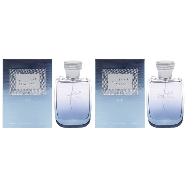 Rasasi Hawas Ice Pack Of 2 Men's Eau De Parfum