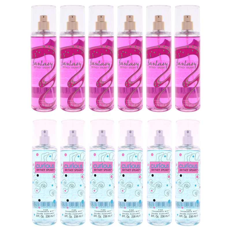 Britney Spears Fragrance Mist Kit Women's Fragrance Mist Gift Set
