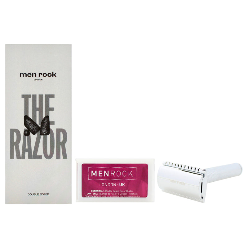 Men Rock The Razor Double Edged Men's Gift Set