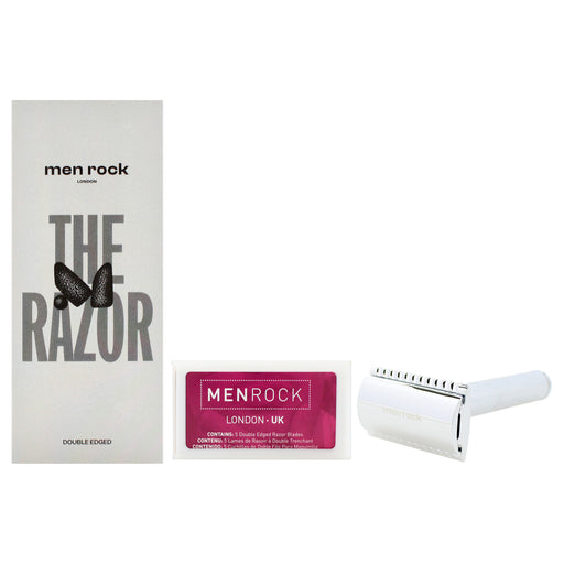 Men Rock The Razor Double Edged Men's Gift Set