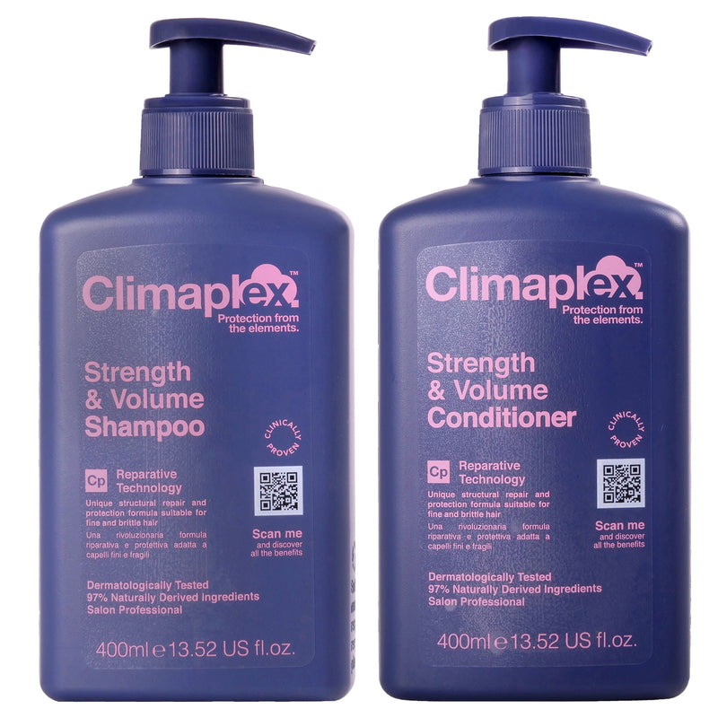 Climaplex Strength And Volume Shampoo And Conditioner Unisex Gift Set