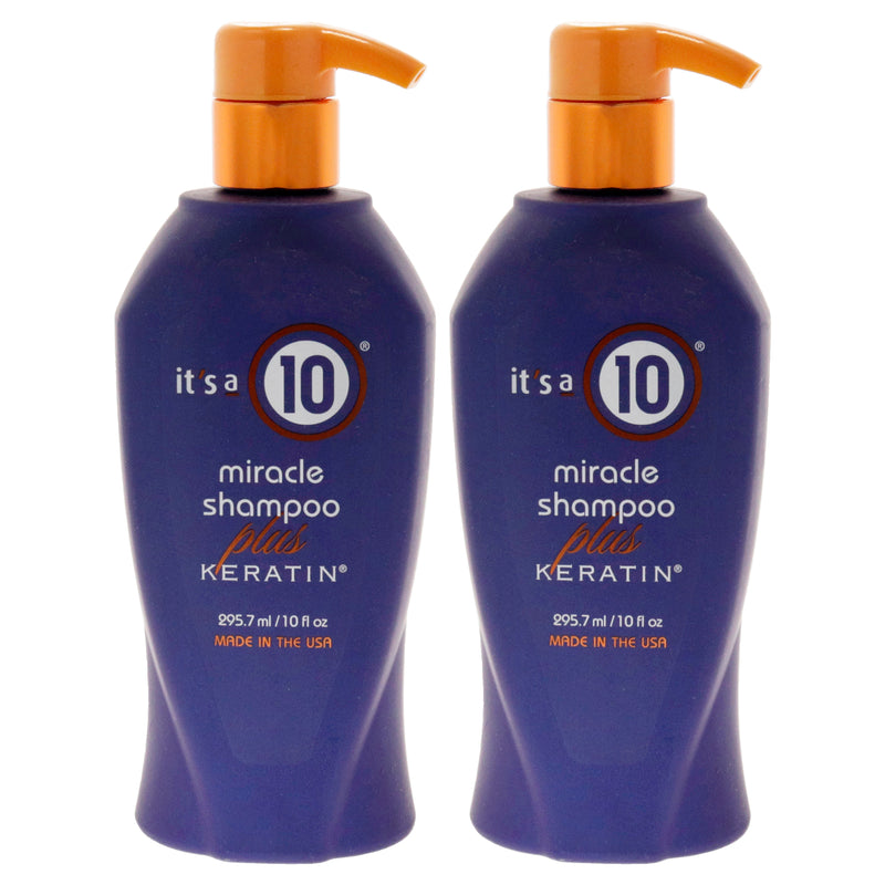 Its A 10 Miracle Shampoo Plus Keratin Pack Of 2