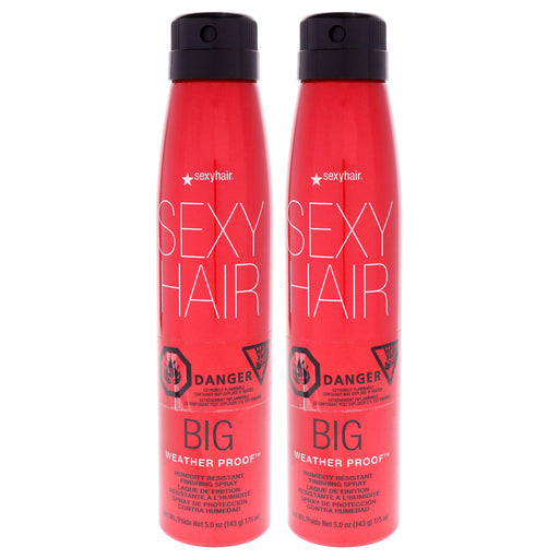 Sexy Hair Big Weather Proof Hairspray Pack Of 2