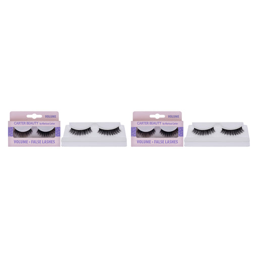 Carter Beauty False Lashes Volume Pack Of 2