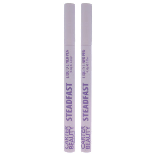 Carter Beauty Steadfast Liquid Liner Pen Jet Black Pack Of 2