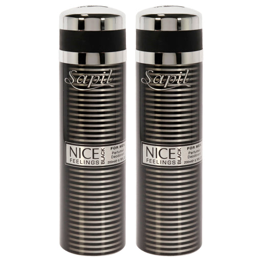 Sapil Nice Feelings Black Pack Of 2