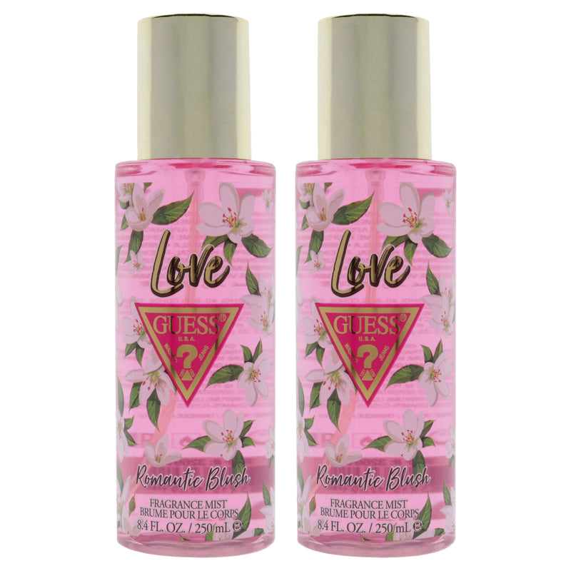 Guess Love Romantic Blush Pack Of 2 Women's Fragrance Mist