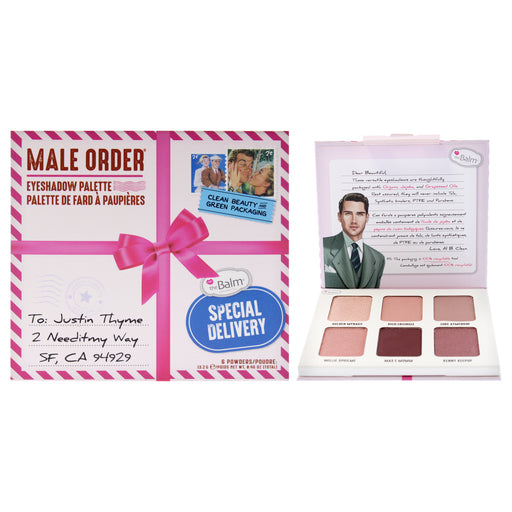 The Balm Order Eyeshadow Palette Especial Delivery