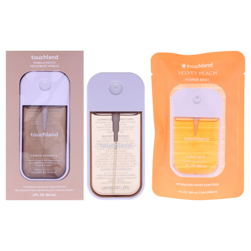 Touchland Power Mist And Essence Kit Unisex Fragrance Mist Gift Set