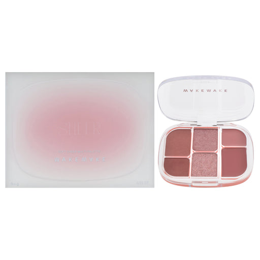 Wakemake Soft Sheer Multi Palette 02 Lasy Rose