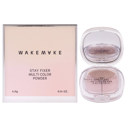 Wakemake Stay Fixer Multi Color Powder 03 Satin Pink