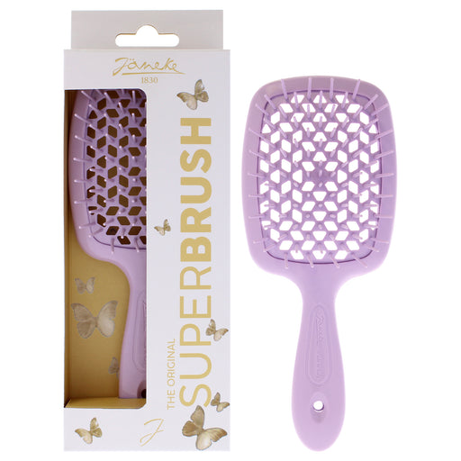 Janeke Superbrush Lilac Unisex Gift Set