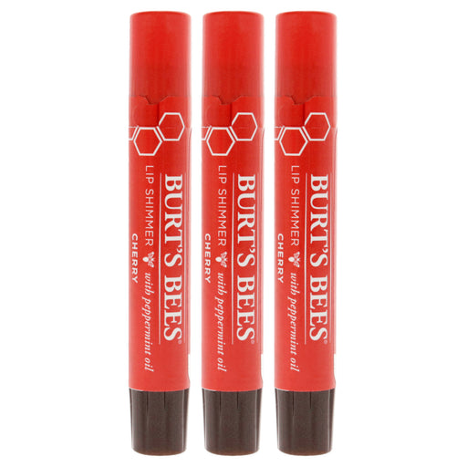 Burt's Bees Lip Shimmer Cherry Pack Of 3