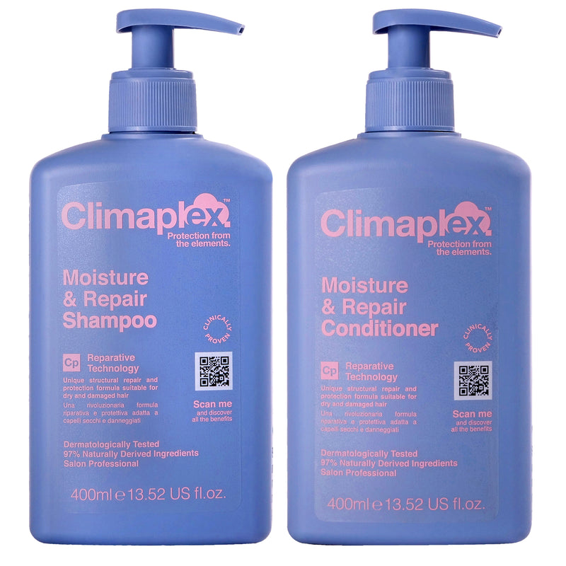 Climaplex Moisture And Repair Conditioner And Moisture And Repair Shampoo Unisex Gift Set