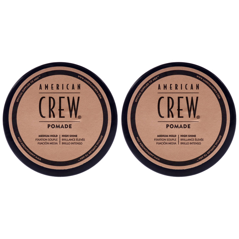 American Crew Pomade For Hold Shine Pack Of 2 for Men