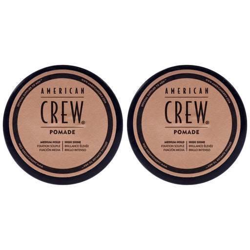 American Crew Pomade For Hold Shine Pack Of 2 for Men