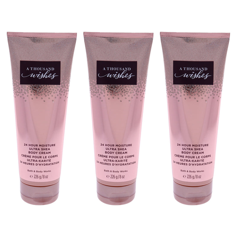 Bath And Body Works A Thousand Wishes Ultra Shea Body Cream Pack Of 3