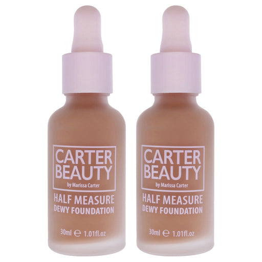 Carter Beauty Half Measure Dewy Foundation Pecan Pie Pack Of 2