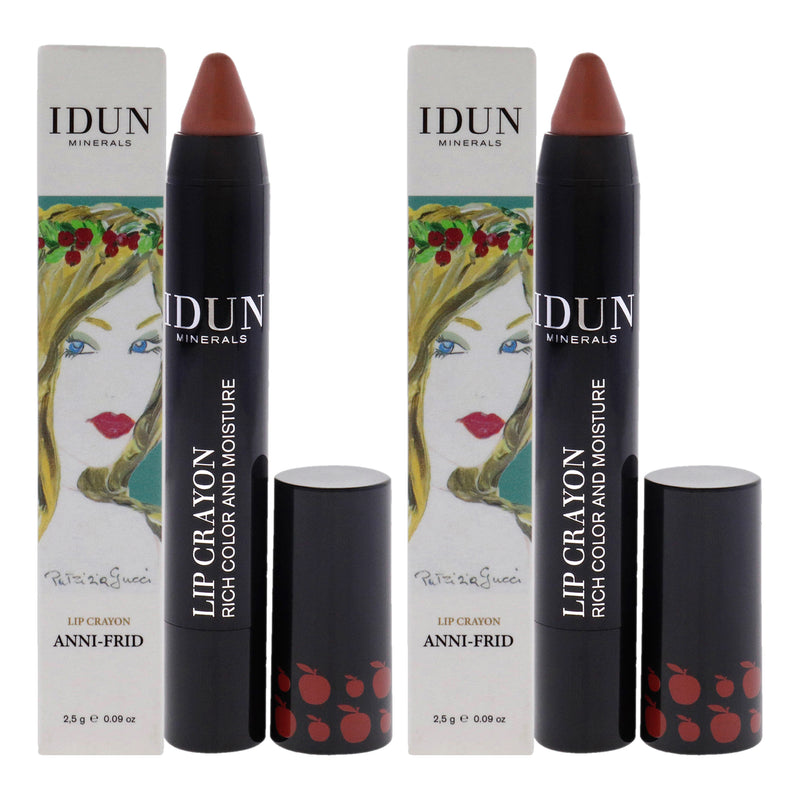 Idun Minerals Lip Crayon 402 Anni-Frid Pack Of 2