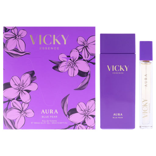 Vicky Essence Aura Women's Eau De Toilette Gift Set