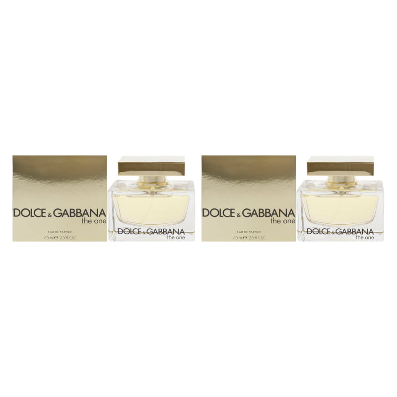Dolce & Gabbana The One Pack Of 2 Women's Eau De Parfum