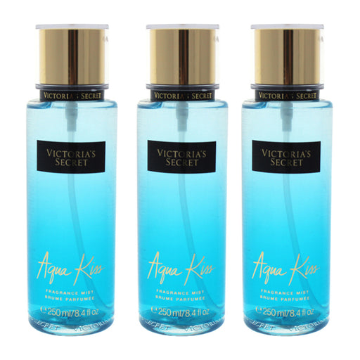 Victoria's Secret Aqua Kiss Pack Of 3 Women's Fragrance Mist