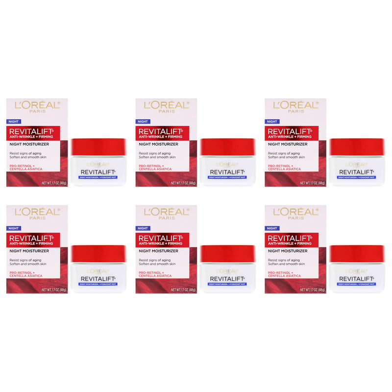 Loreal Paris Revitalift Anti-Wrinkle And Firming Moisturizer Pack Of 6