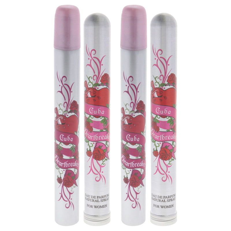 Cuba Heartbreaker Pack Of 2 Women's Eau De Parfum