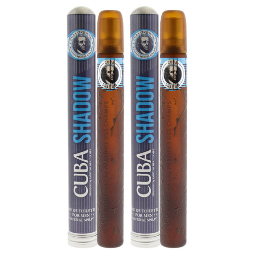 Cuba Shadow Pack Of 2 Men's Eau De Toilette
