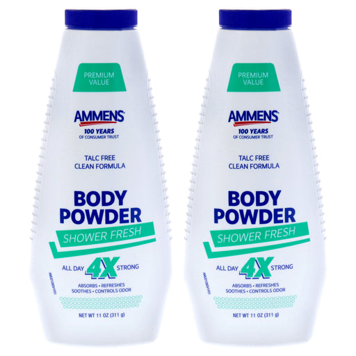 Ammens Body Powder Shower Fresh Pack Of 2