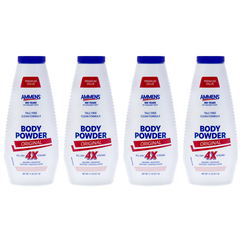Ammens Body Powder Original Pack Of 4