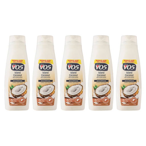 Alberto Vo5 Moisturizing Island Coconut Shampoo Pack Of 5