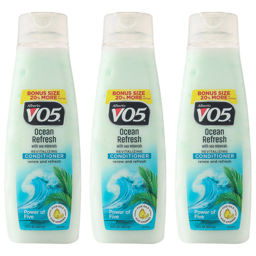 Alberto Vo5 Revitalizing Ocean Refresh Conditioner Pack Of 3