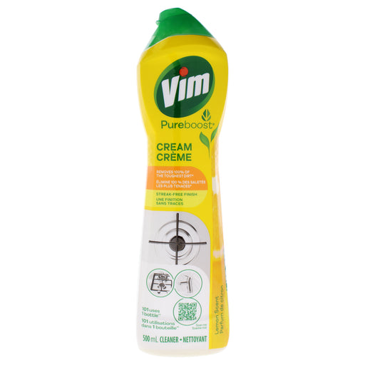 Vim Pureboost Cream Cleaner Lemon