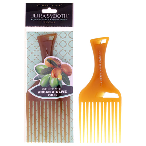 Cricket Ultra Smooth Argan And Olive Oils Pick Comb Unisex Gift Set
