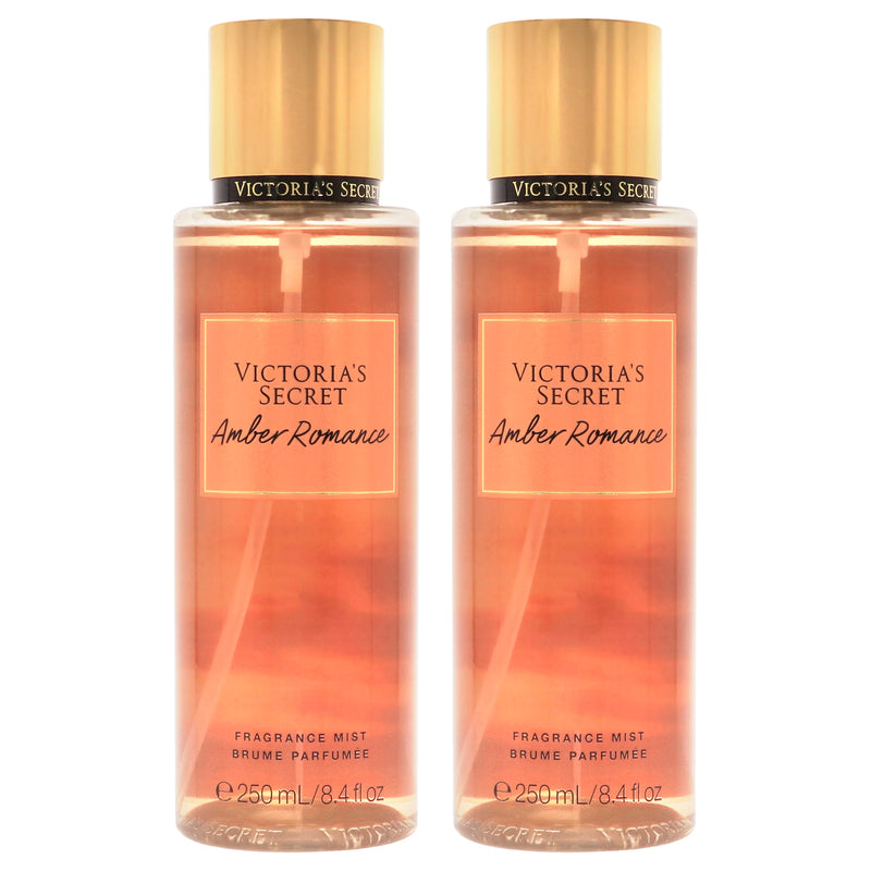 Victoria's Secret Amber Romance Pack Of 2 Women's Fragrance Mist